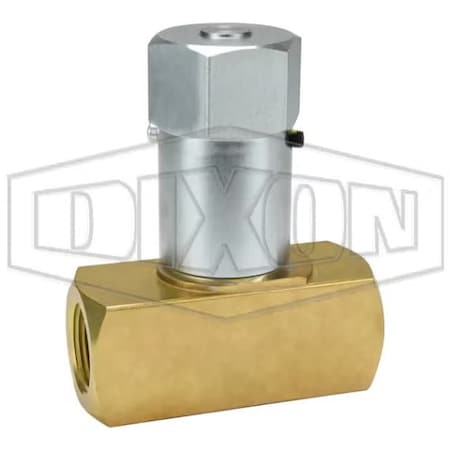 Dixon N Series Flow Control Valve, 1 in Nominal, 500 psi, Brass Body BN1600