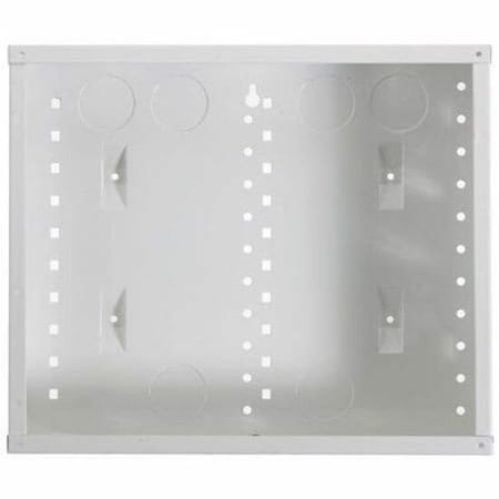 On-Q 12 inch Screw-On Cover Metal Enclosure - White EN1200