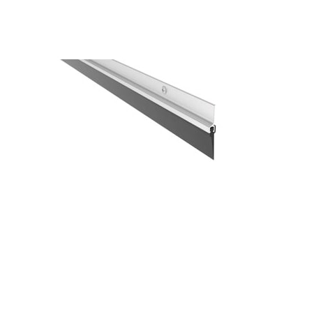 Pemko Mfg Co 1in Vinyl Sweep 36in, Overall Height 1-7/8in, Aluminum 307AV 36IN