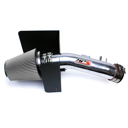 Hps Performance Air Intake Kit with Heat Shield, Polished,  827-629P