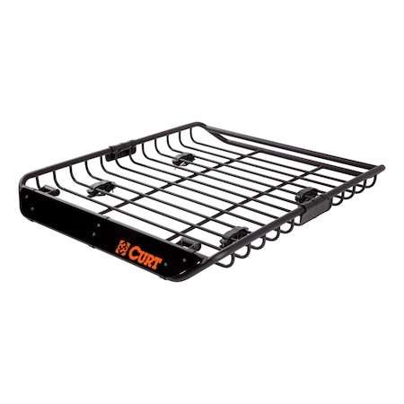 Curt 44'' x 35'' Black Steel Roof Rack Cargo Carrier 18123
