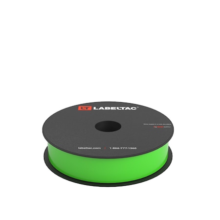 Labeltac LabelTac 4 and Pro Model Label Supply 1in x 150ft, Hi-Vis Green LT122