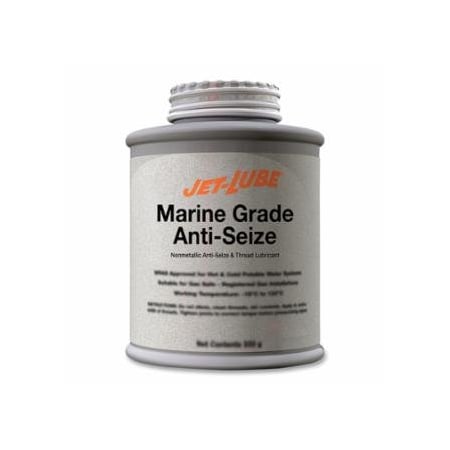 Jet-Lube Marine Grade Anti-Seize Nonmetallic Anti-Seize and Thread Lubricant, 1/2 lb, Brushtop Can, 12PK 399-49702