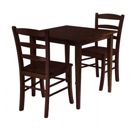 Doba-Bnt Groveland 3pc Square Dining Table with 2 Chairs SA609597