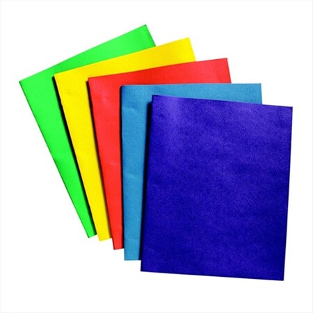 Pen2Paper Leatherine 2 Pockets Heavy Duty Portfolio, Assorted Color, 25PK PE1205967