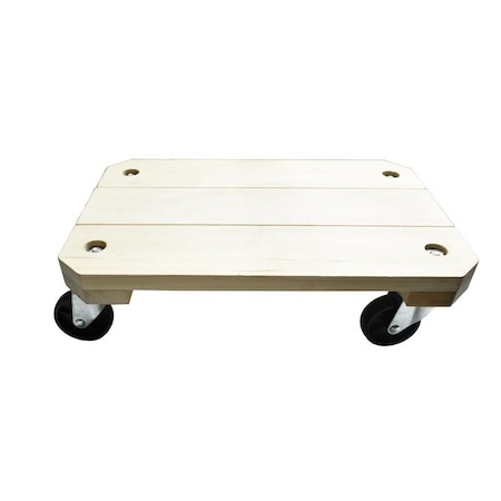 Hp 4-Wheel Hardwood Dolly  18.25 inches 62708
