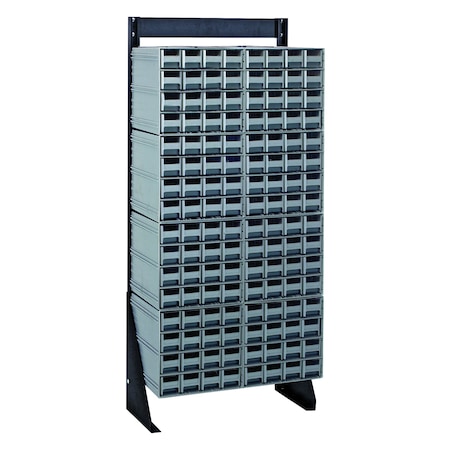 Quantum Storage Systems 48in SINGLE SIDE INTERLOCKING CABINET UNIT QIC-148-161GY