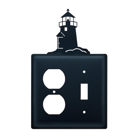 Brightlight Lighthouse Outlet and Switch Cover - Black BR141840