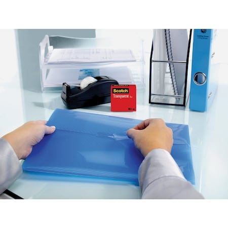 Scotch Transparent Tape 3/4''x250 In., 2PK 2157SS