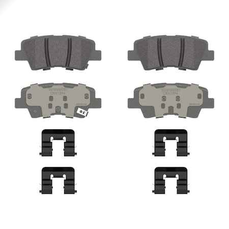 Wagner Brake OEX Rear Disc Brake Pad Set Premium Ceramic,  OEX1594