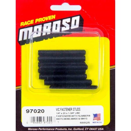 Moroso 97020 Valve Cover Hold Down Stud MOR97020