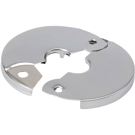 B & K Chrome-Plated Steel 1-1/2'' IPS Floor & Ceiling Plate 158-007