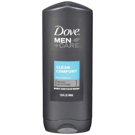 Dove Men Plus Care Clean Comfort Body and Face Wash, 13.5 Ounce, 6PK 1412