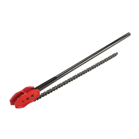 Ridgid Chain Tong, Pipe Cap. 1-1/2 to 8 in. 92680