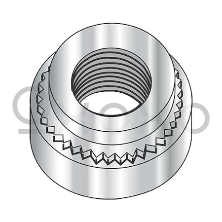 Oxoxo 10-32-3 Self Clinching Nut 303 Stainless Steel, 5000PK 304634