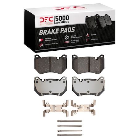Dfc 5000 Advanced Disc Brake Pad Set,  1551-2139-01