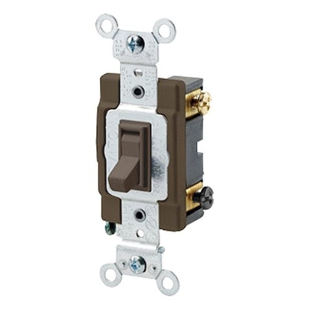Leviton Toggle Framed 3-Way, 20 Amp 54523-2