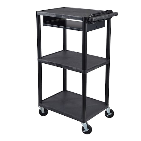 Luxor Plastic, 42 in L, 24 in W, 42.5 in H UCPL2LE-B
