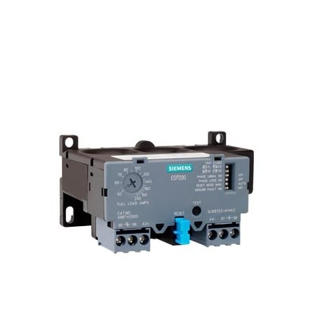 Siemens Overload Relay, 1NC/1NO, 50 A Min current, 200 A Max current, 690V AC 3UB81334HW2
