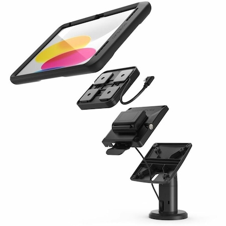Compulocks iPad 10th-11th A16 Gen PowerMove Tilting Stand 4IN - Black TCDP04PMIP109
