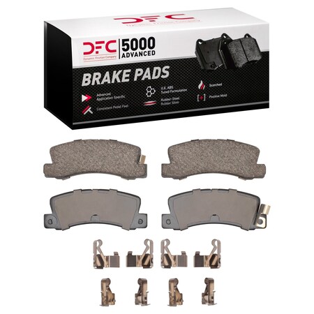 Dfc 5000 Advanced Disc Brake Pad Set,  1551-0325-01