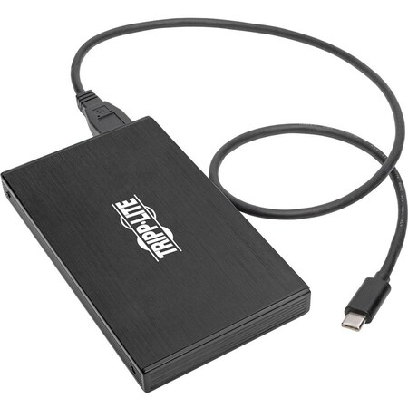 Tripp Lite USB SATA SSD/HDD to USB-C Enclosure Adapter 2.5in w/UASP 10 Gbps U457-025-CG2