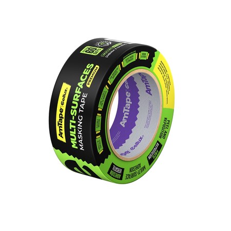 Cellux 1.88 IN (48mm)x 60 yd (54.8m) LIGHT GREEN MULTI SURFACES Masking Tape - OUTDOOR 60-Day UV-Protected MS002-48060PK1