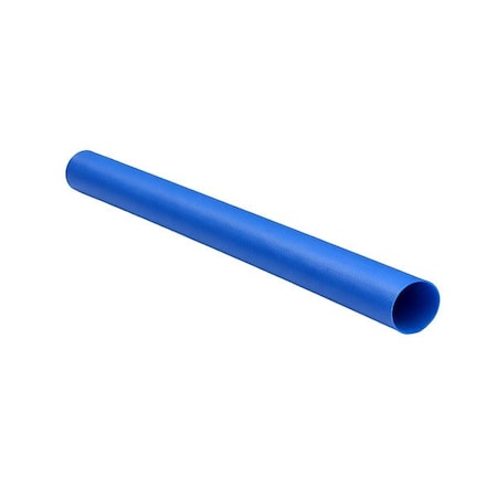 Zoro Select Heat Shrink Tubing, Blue, 6 in, PK20 ST187BL-6-20pk
