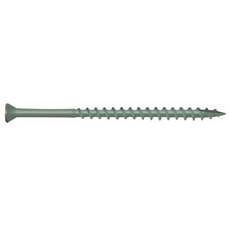 Camo Deck Screw, #7 x 1-5/8 in, Steel, Trim Head, Torx Drive 346100