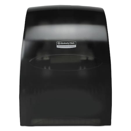 Kimberly-Clark Professional Sanitouch Hard Roll Towel Dispenser, 12.63w x 10.2d x 16.13h, Smoke 09996