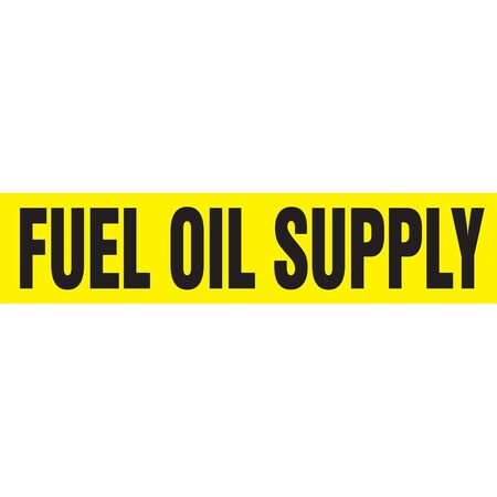 Accuform ASME ANSI PIPE MARKER FUEL OIL RPK341STB