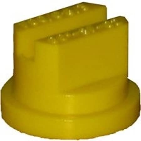Valley Industries 80 Mesh Fan Tip, Compression, Nylon, Yellow, For: Agricultural Sprayer 90.080.002-CSK