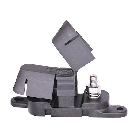 Auveco Mega-Style Fuse Block 40-500A 32Vdc Attached Soft Cover 25541