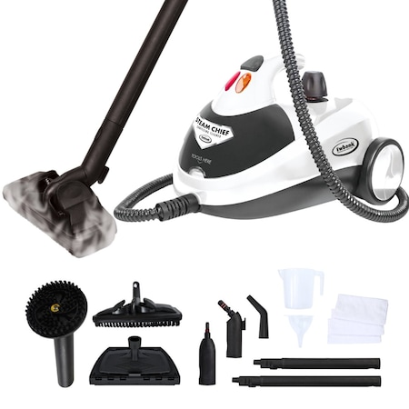 Ewbank 1800-Watt Steam Cleaner with Multi-purpose Attachments, 52 oz. SC1800