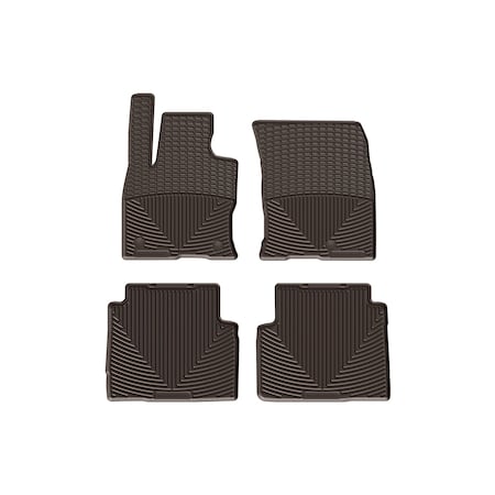 Weathertech Cocoa, Front and Rear All Weather Floor Mats W531CO-W547CO
