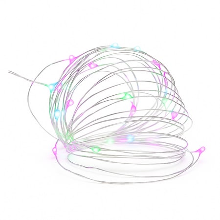 Elegani 300 LED Curtain String Lights-9.8ft x 9.8ft Copper Wire, 8 Lighting Modes, Plug-In, Indoor/Outdoor PH-SXCTR-300MT