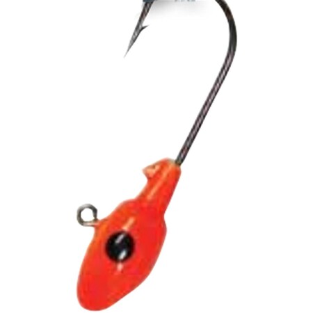 Gene Larew Lures 0.06 oz Mo Glo Jigheads - Orange 116MGH62-10