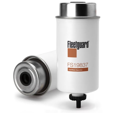 Fleetguard Fuel Filter, 7.75 in, Spin-On FS19837
