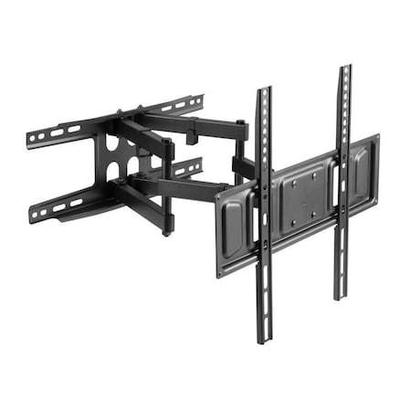 Monster Cable Just Hook It Up 32 in to 60 in. 88 lb. cap. Tiltable Super Thin Articulating TV Wall Mount JHIU0162