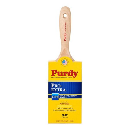 Purdy Nylon Paint Brush, 3 11/16 in L 144400730
