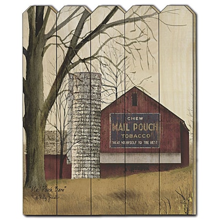 Homeroots Mail Pouch Barn 1 Unframed Print Wall Art 404540