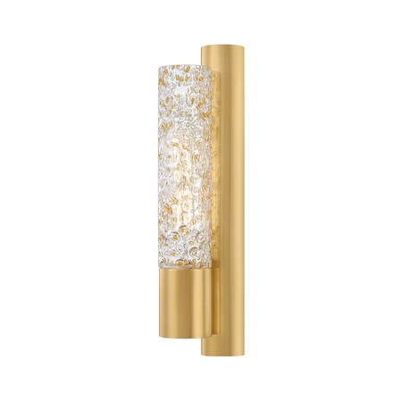 Corbett Lighting Ivalo 1 Light Wall Sconce in Vintage Brass Finish 549-01-VB