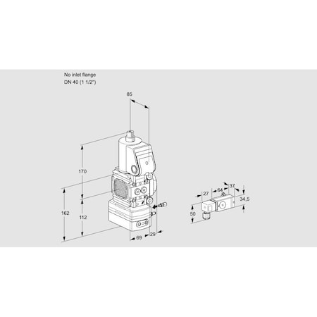 Honeywell Kromschroder VAG2-/40R/NWAE KS88024883