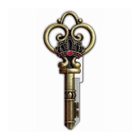 Lucky Line KW1 Skeleton Key Blank, 5PK B146K