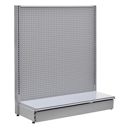 Specialty Store Services End Cap, Gry, 54 in H, 36 in W 1520GR