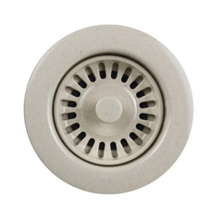 Houzer 3.5 in. Speckled Granite Disposal Flange Plastic Bone 190-9567