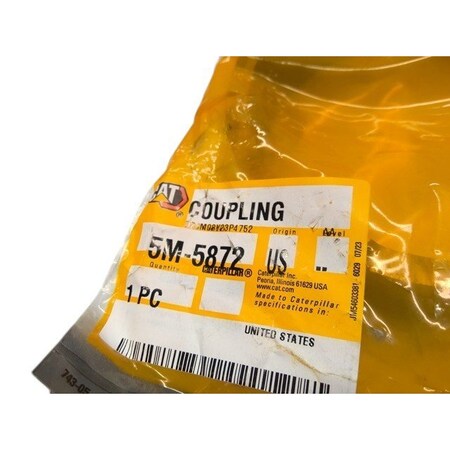 Caterpillar COUPLING, CATERPILLAR OEM 5M5872 5M5872