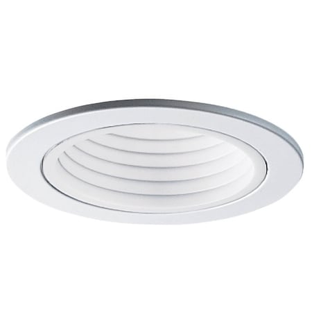 Eaton Lighting Baffle Trim, Plastic Body, White RE-4001WB