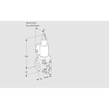 Honeywell Kromschroder VAS1T20/-N/LWSL KS88013529
