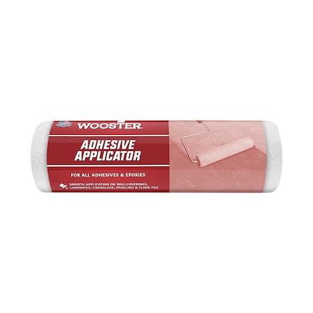 Wooster 7" Adhesive Applicator, 1/8" Nap, Woven Fabric R245-7